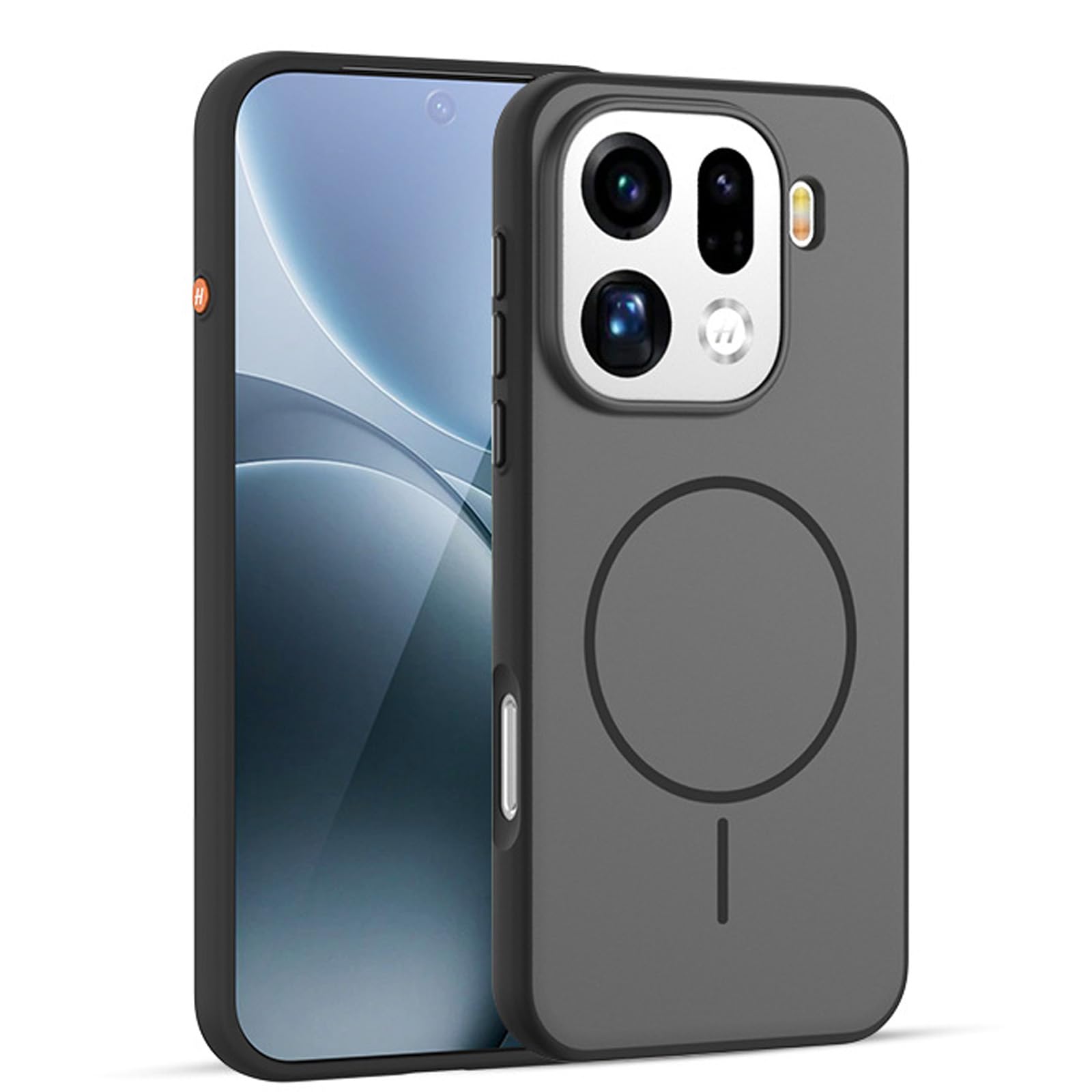 Amazon.co.jp: For OPPO Find X9 シリコン＋アクリル 磁吸 ケース 耐